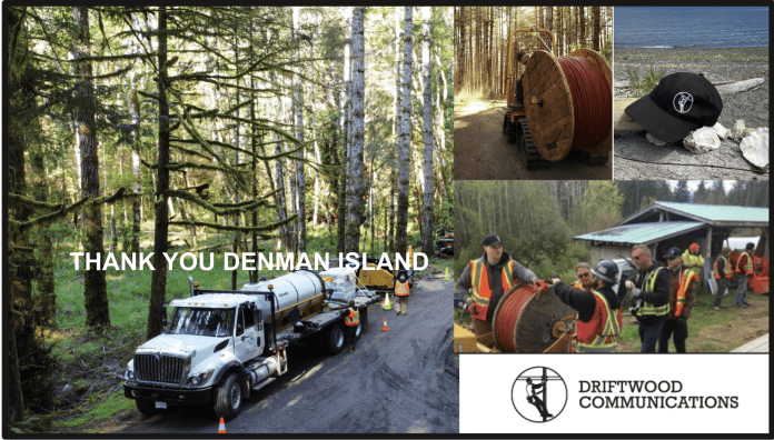 Thank you Denman Island