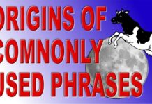 The Amazing Origins of commonly used phrases