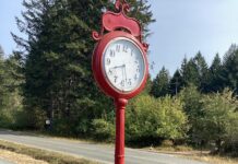 Herman’s Clock (and bike)