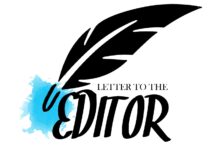 Letter to the Editor – Bruce Holden