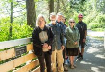 Celebrating Denman Island Cross Trail