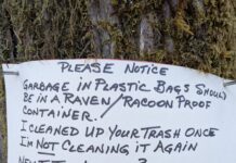 Raven & Raccoon Proof your Garbage
