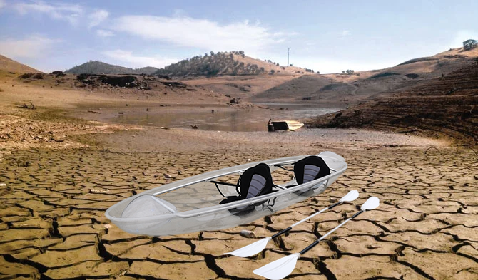 kayak desert